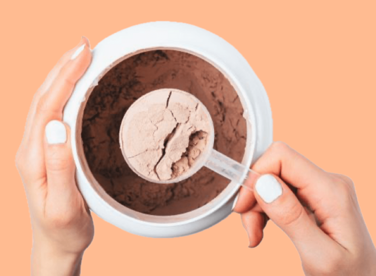 Protein powder, coffee